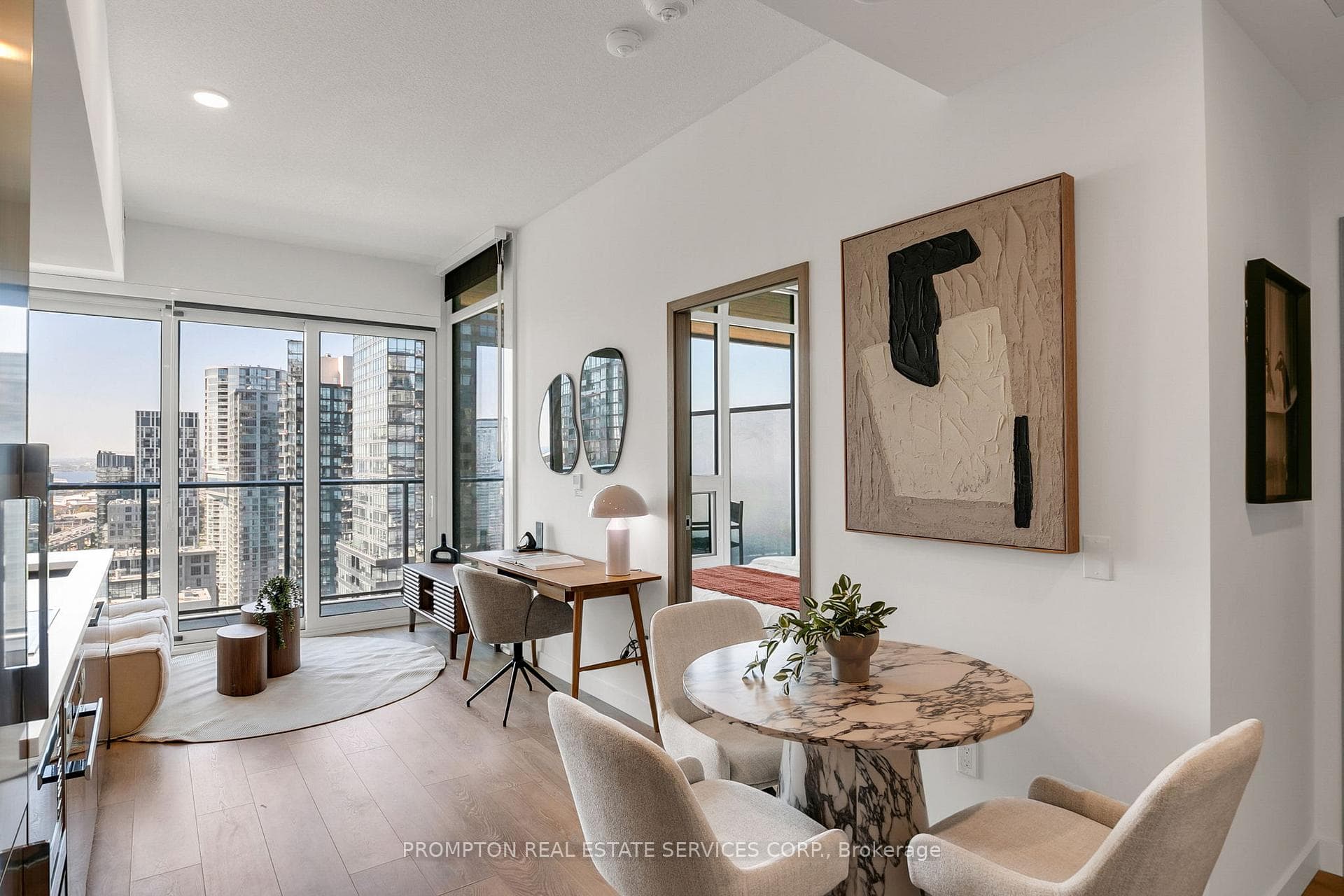 Living, Dining & Kitchen