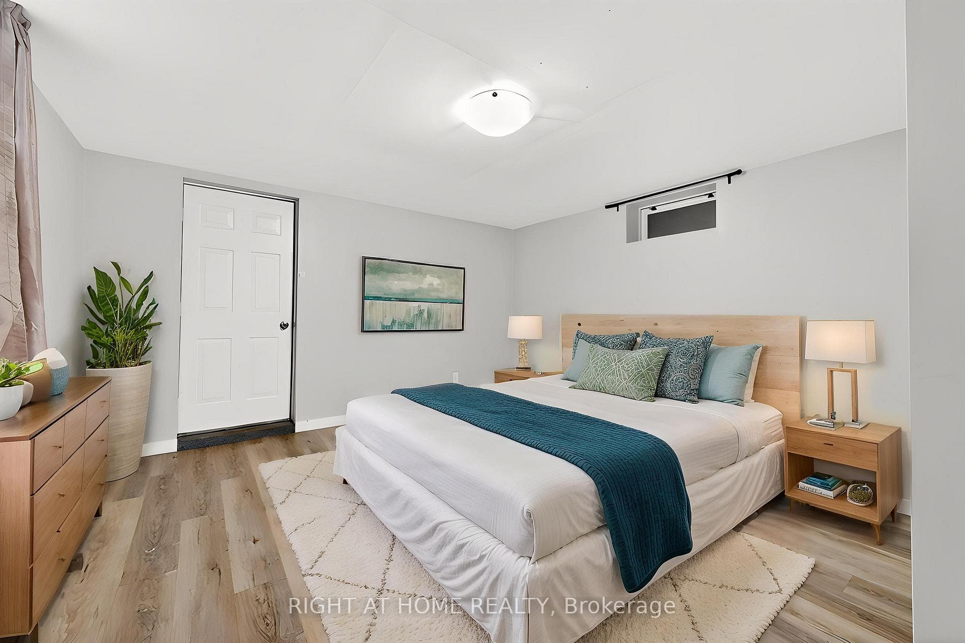 Basement 5th Bedroom Furnished Using AI