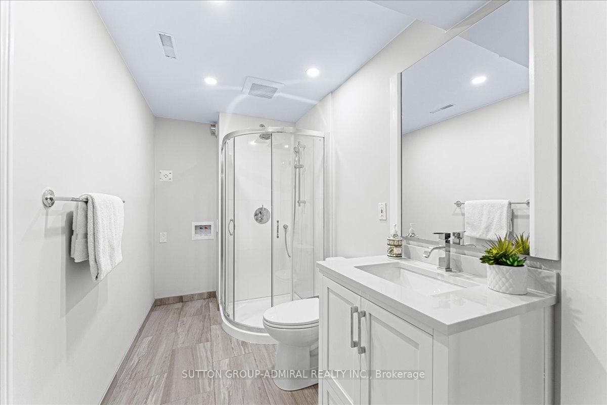 Basement Three Piece Bathroom