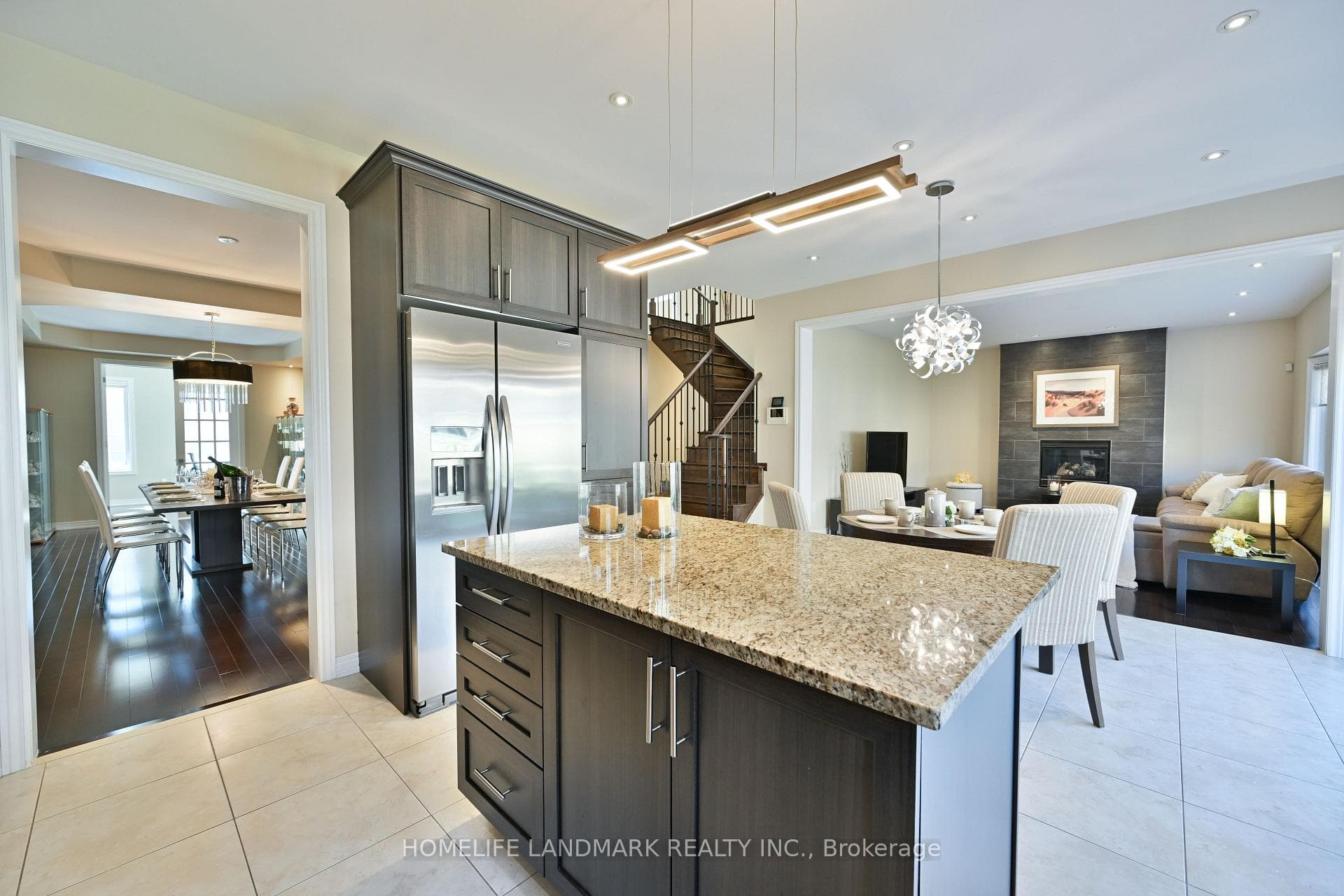 Gourmet Kitchen with Large Island