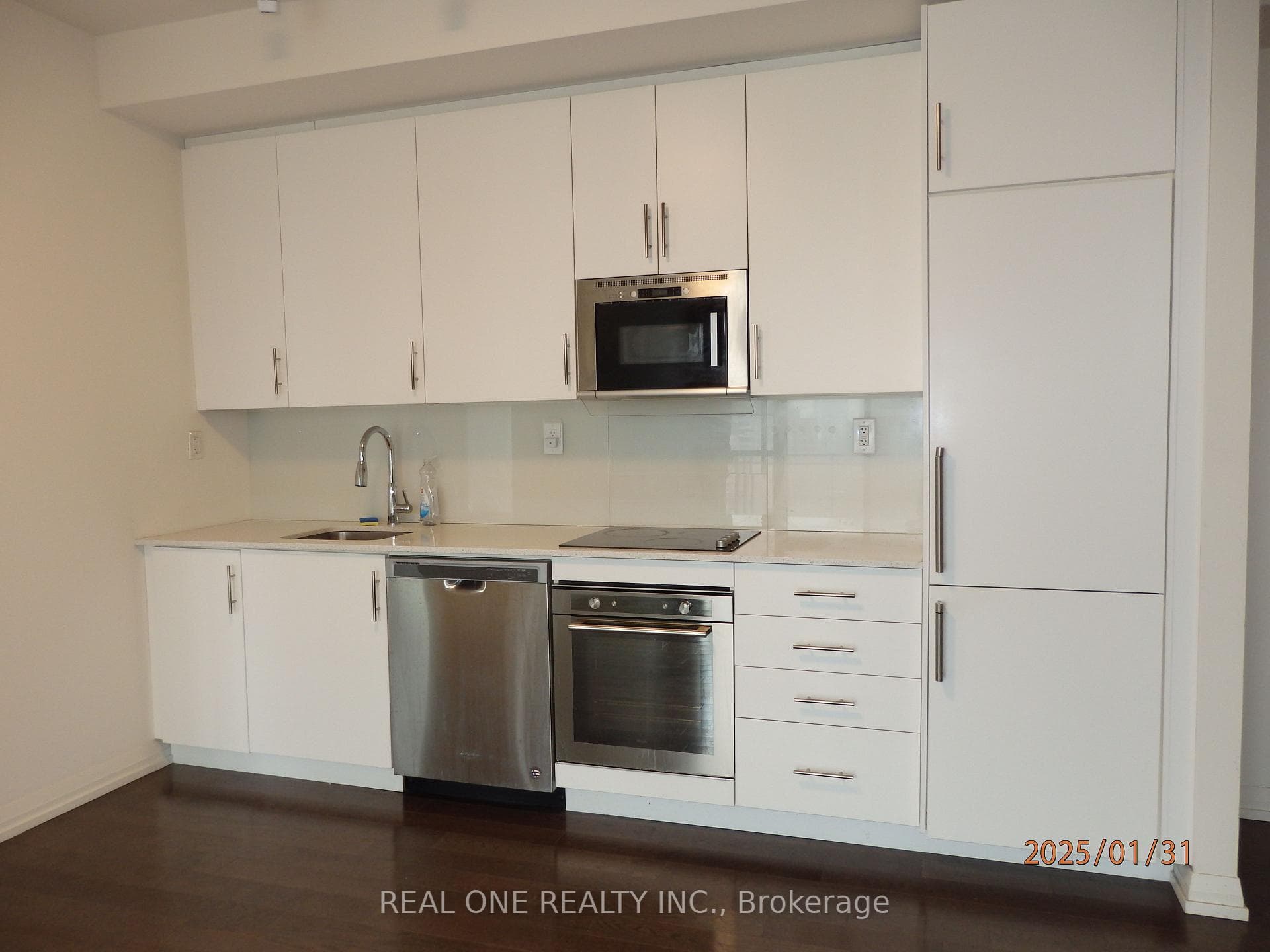 Open concept kitchen