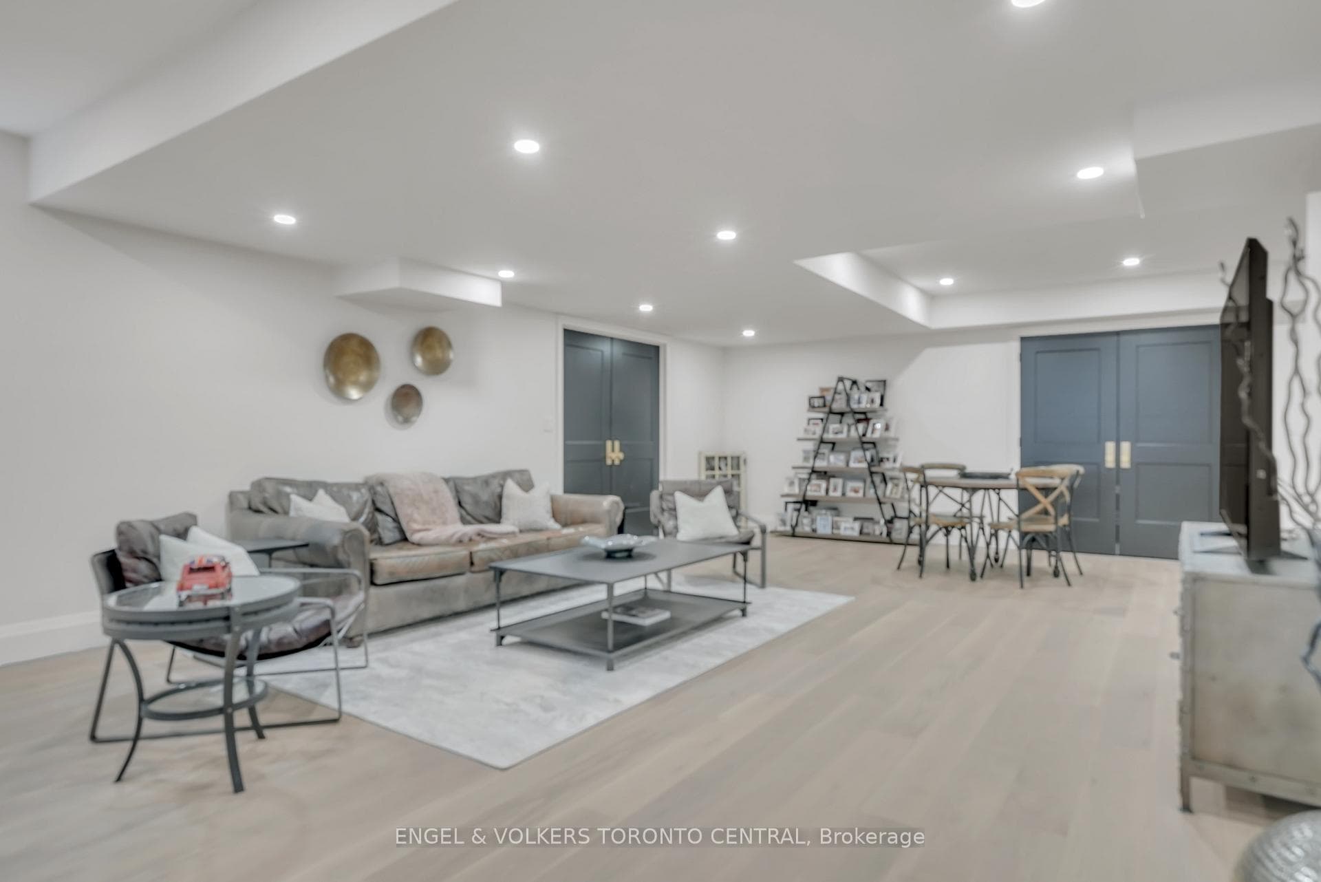Spacious open-concept layout