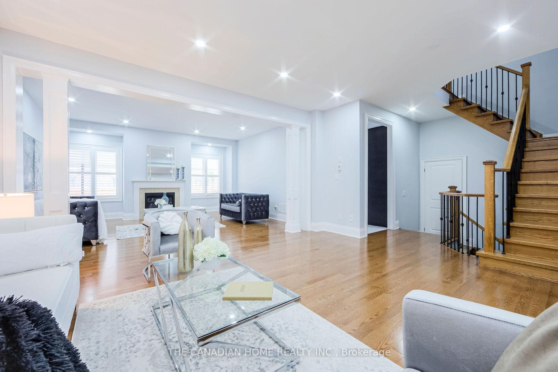 Family room converted to bedroom