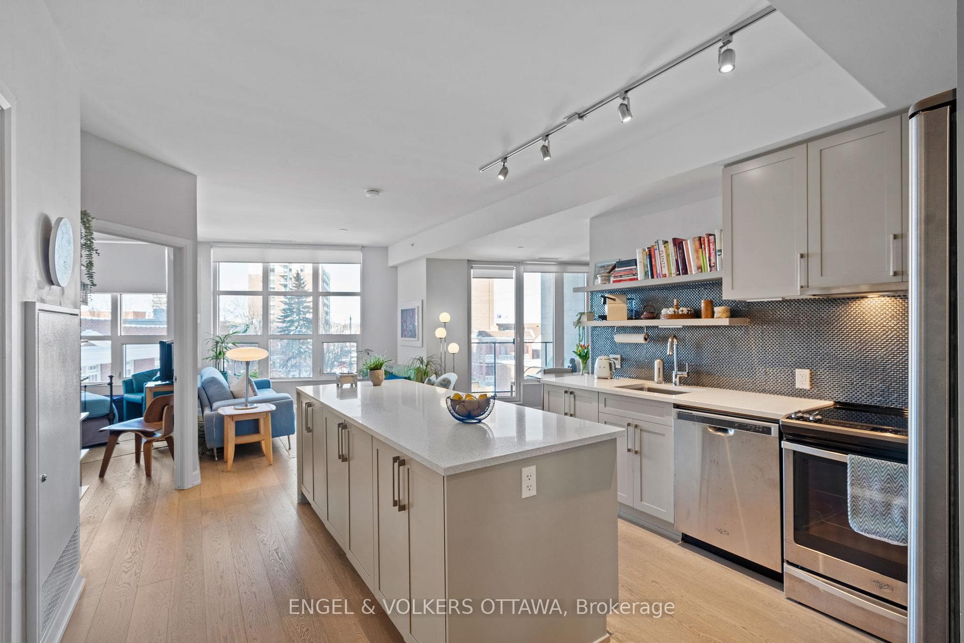 Open the door to wonderful west facing views.