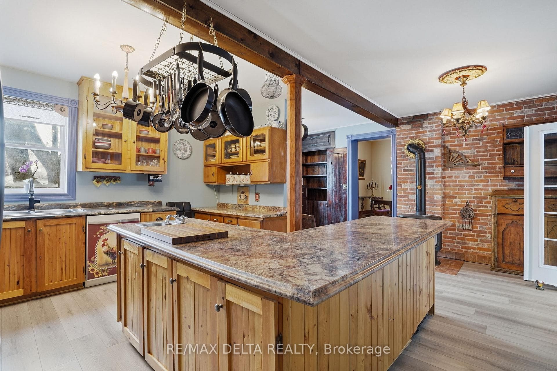 Lots of counter space.