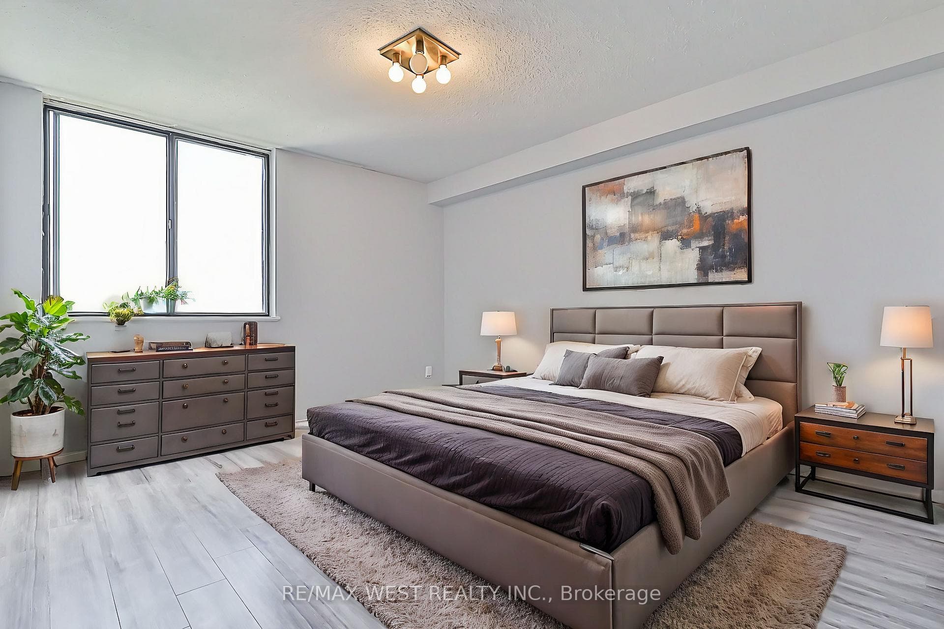 Virtually Staged Bedroom