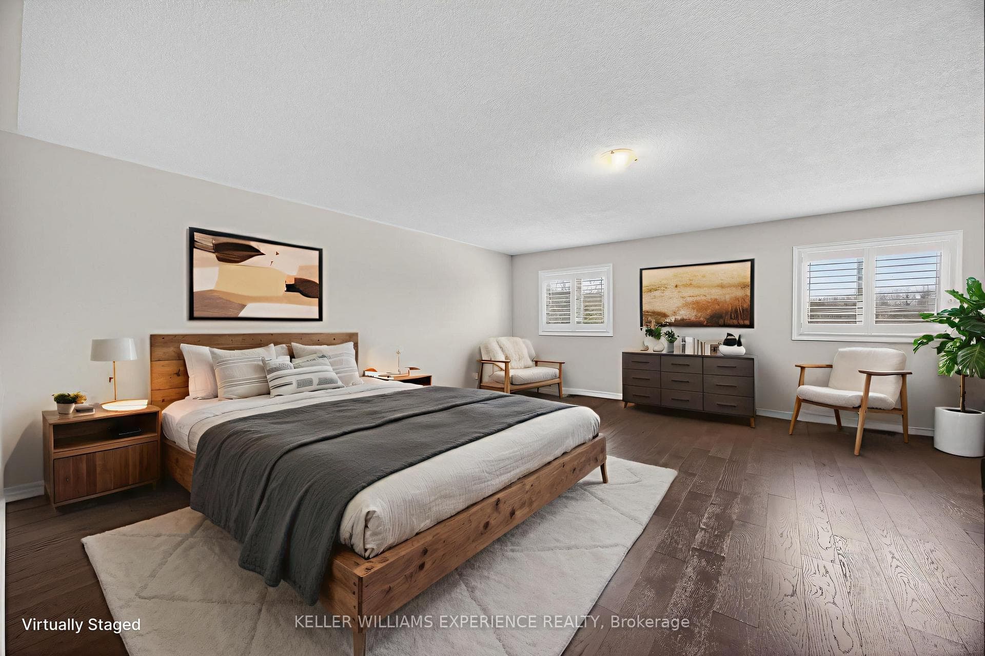 Virtually Staged - Primary Bedroom