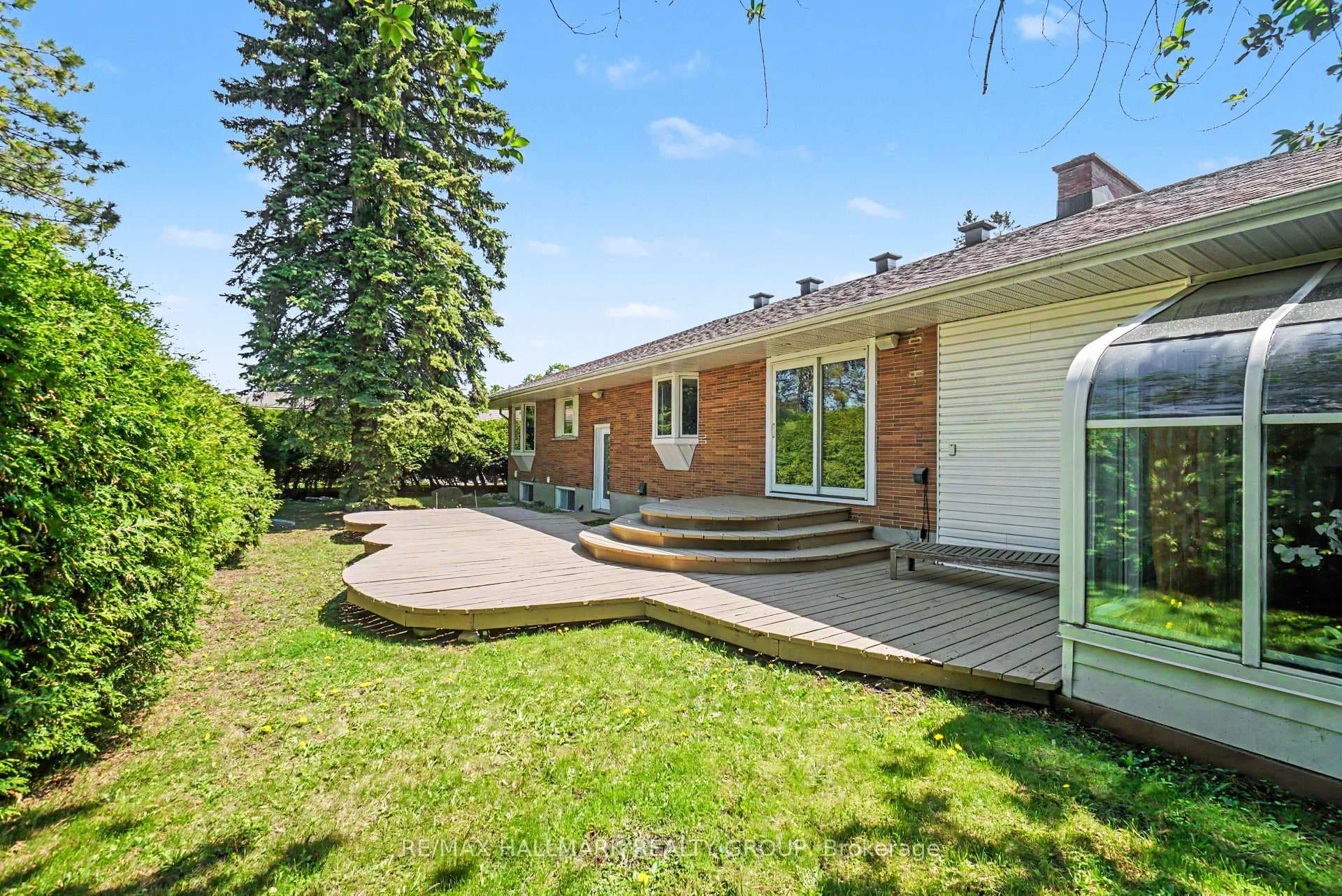 backyard deck