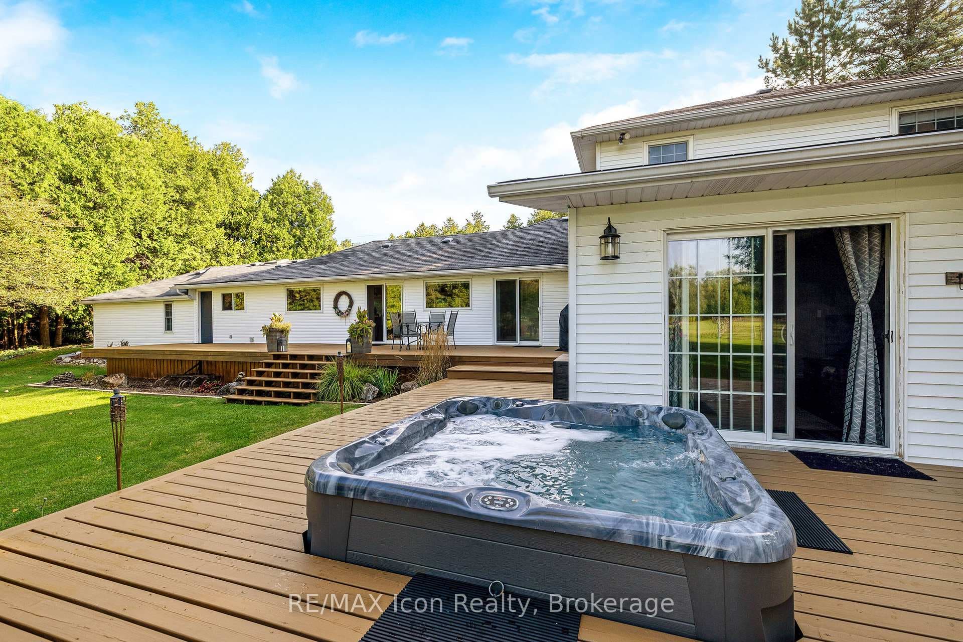 Hot Tub And Deck
