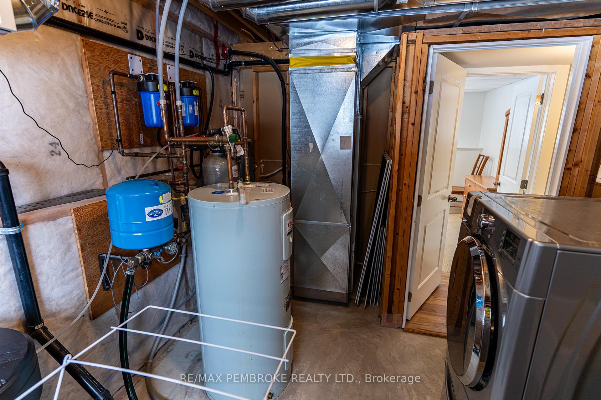 utility & laundry room lower level