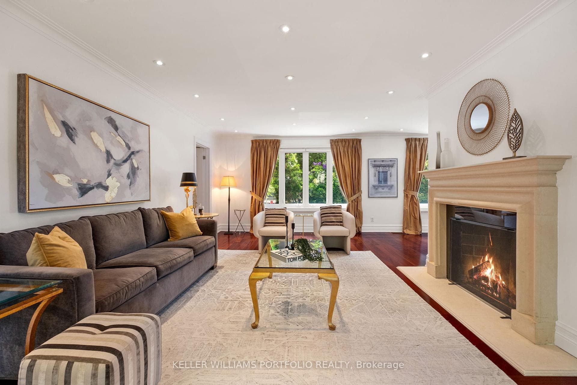 Living. Room - Fireplace