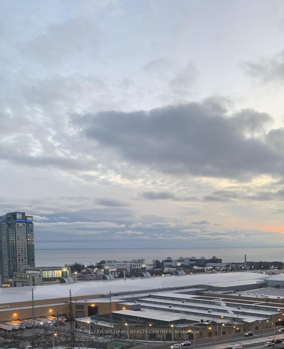 View from Balcony toward Lake Ontario