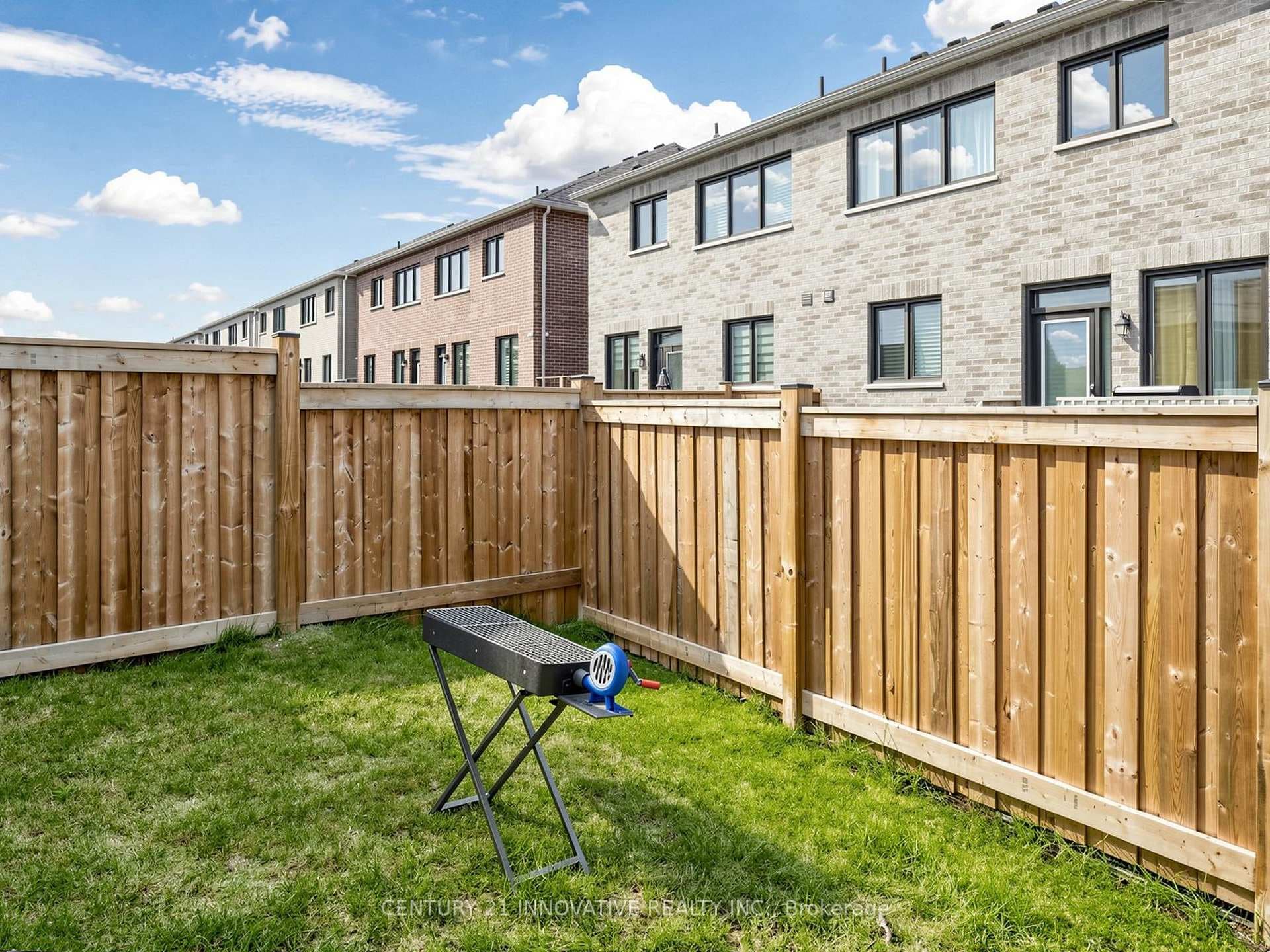 Fully fenced Backyard