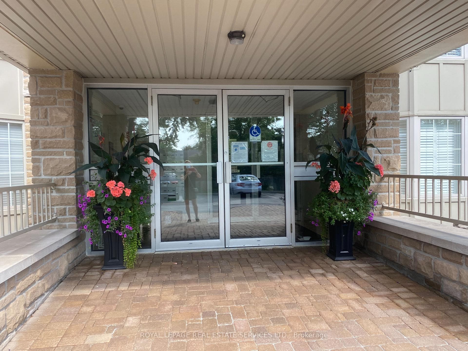 front doors to building C