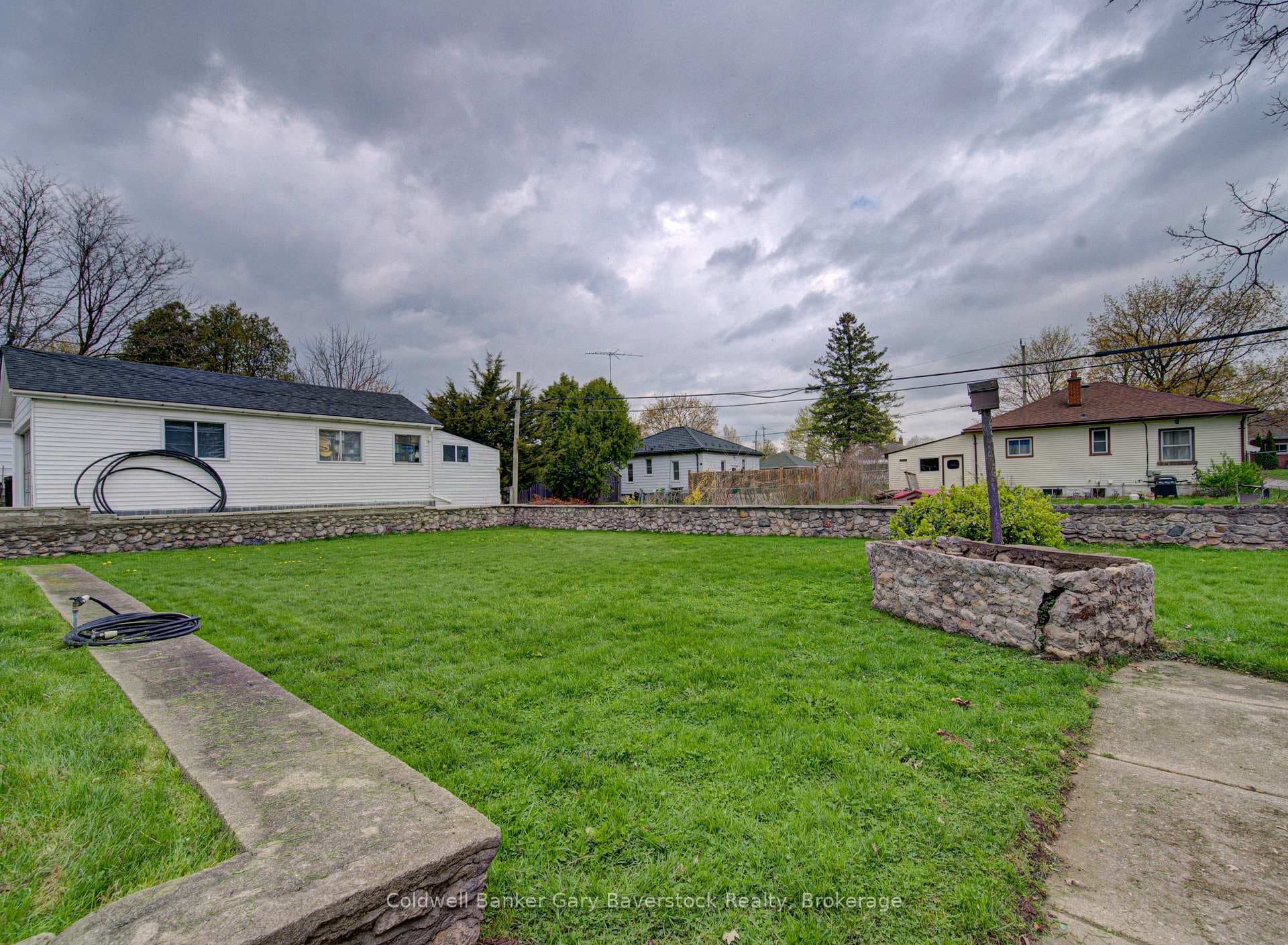 rear yard