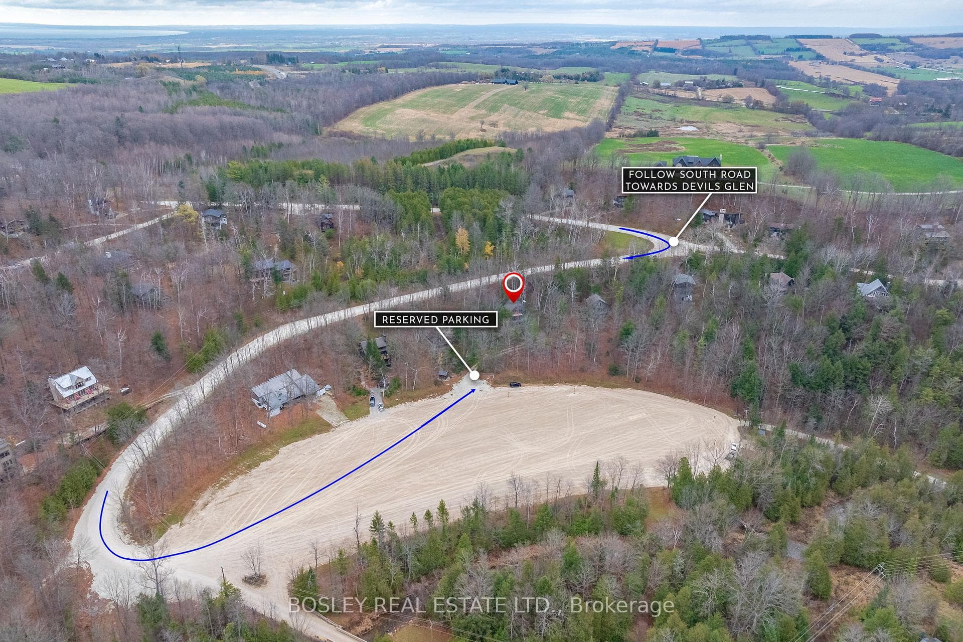 Ample Parking and Convenient Chalet Location