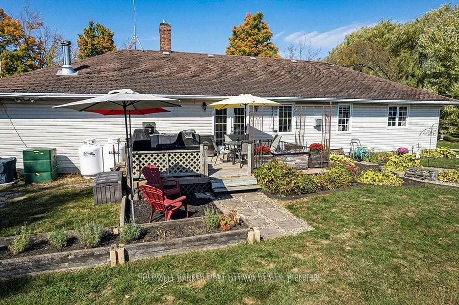 Deck for BBQ gatherings