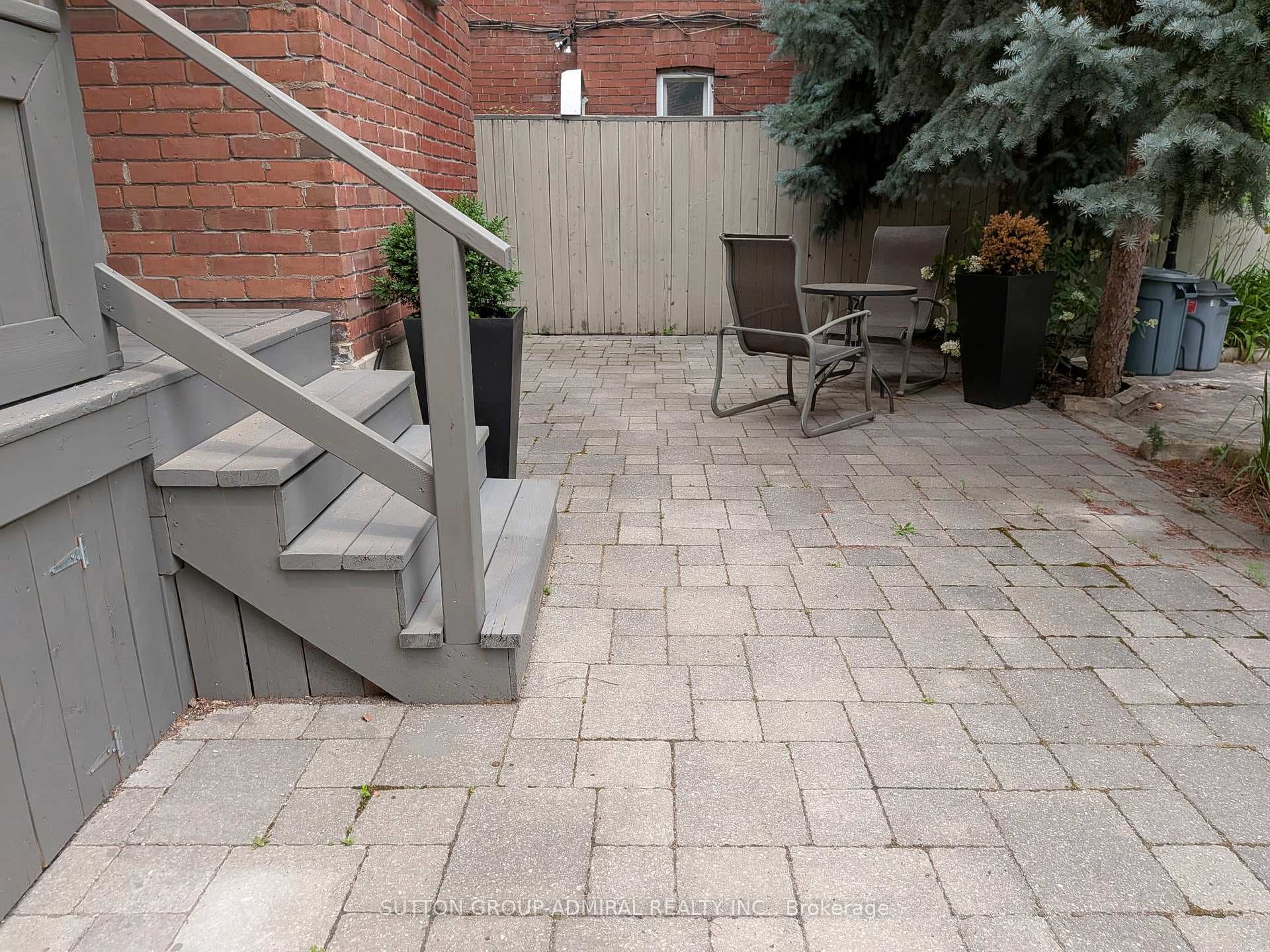 Private patio