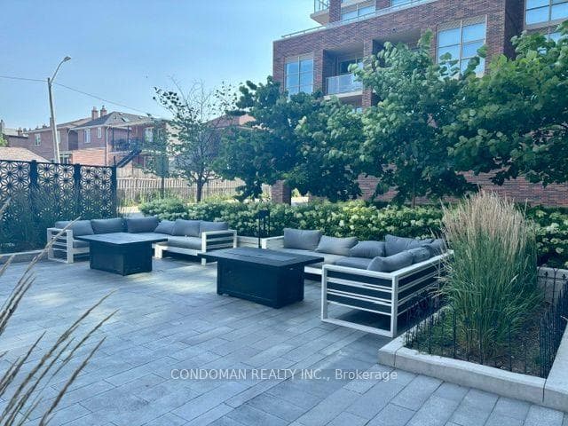 Ground floor BBQ area