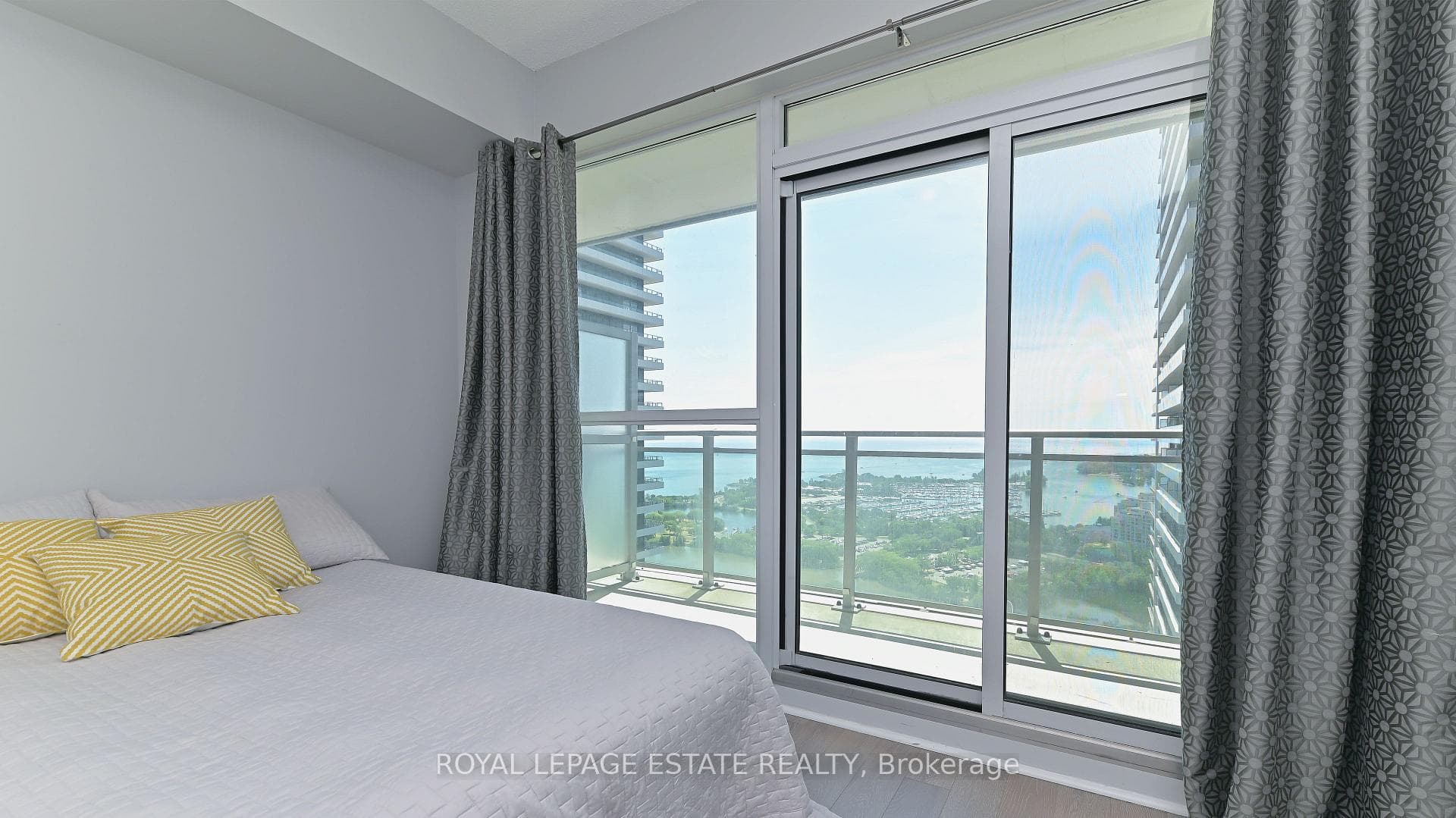 Lake view from bedroom