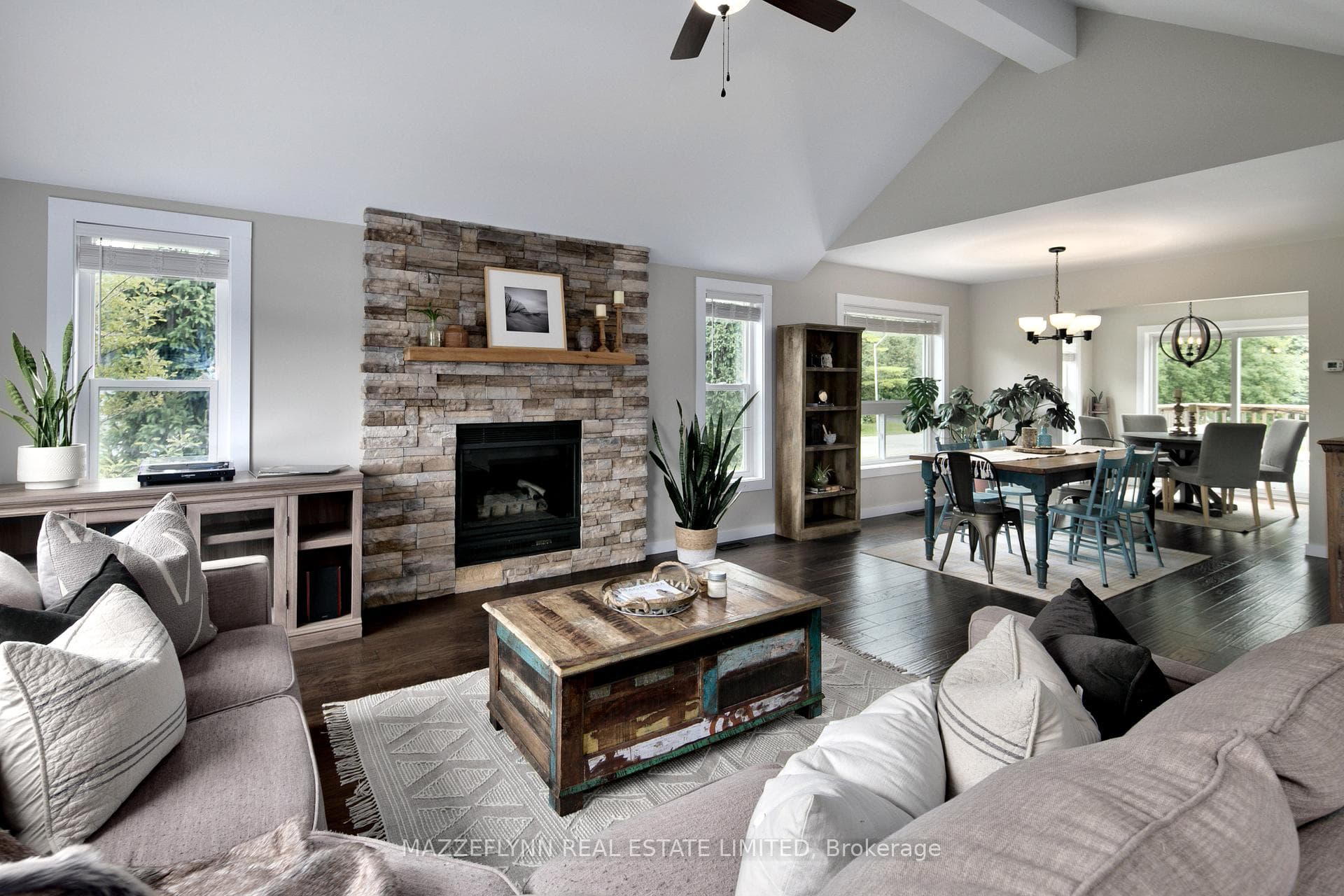 Living Room & Dining Room
