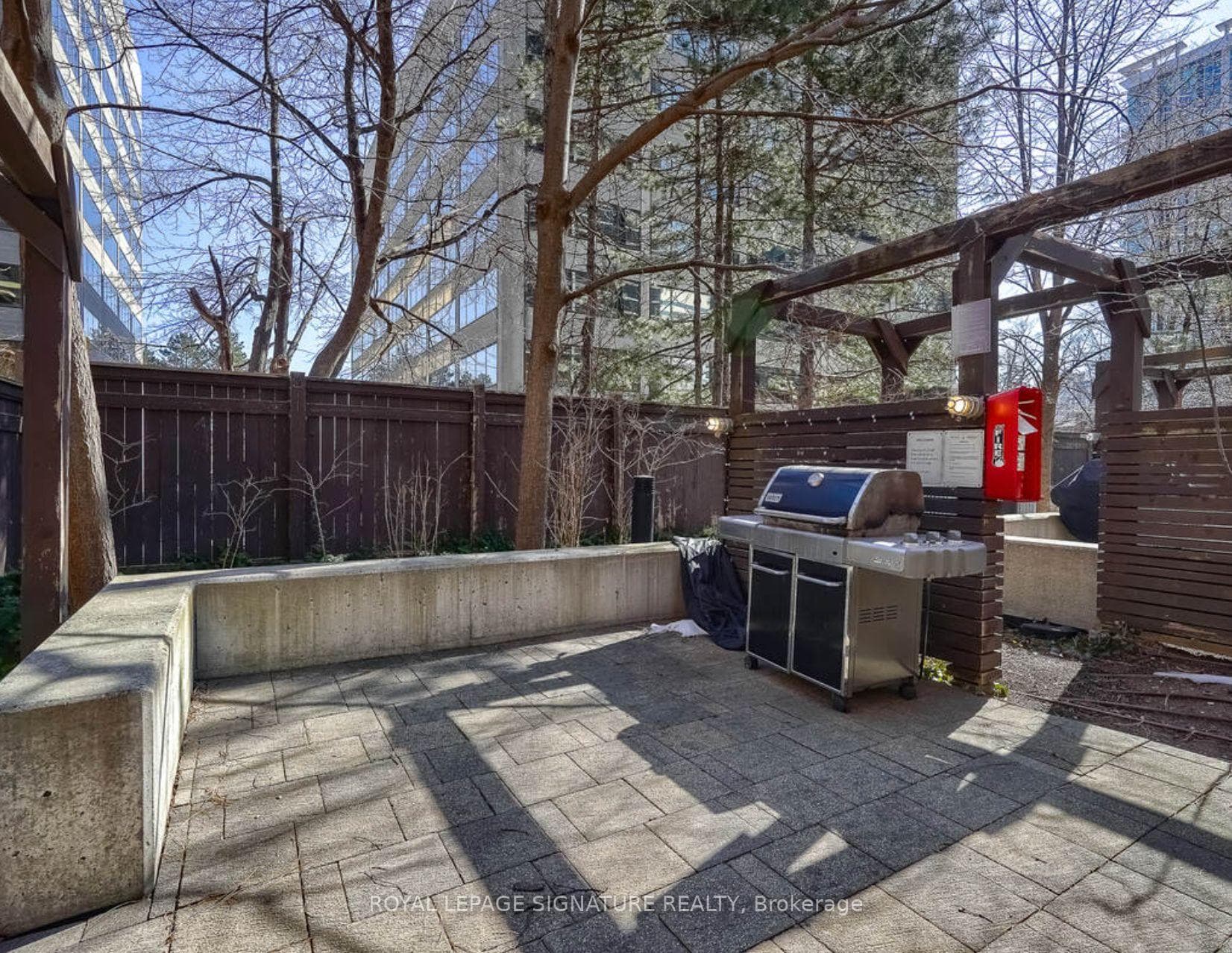 BBQ area
