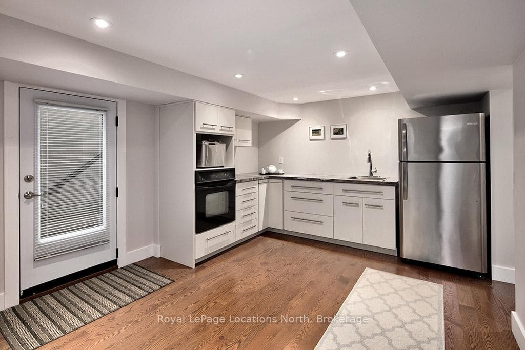 Kitchenette In Lower Level Apartment