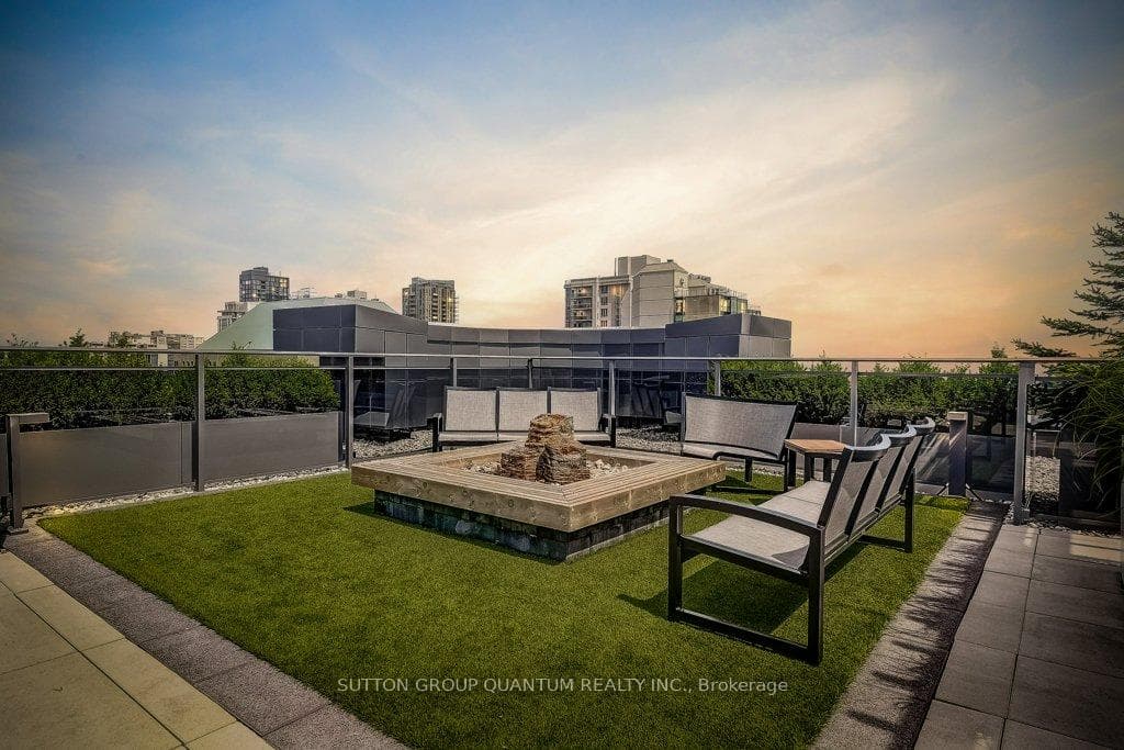 Rooftop Water Feature