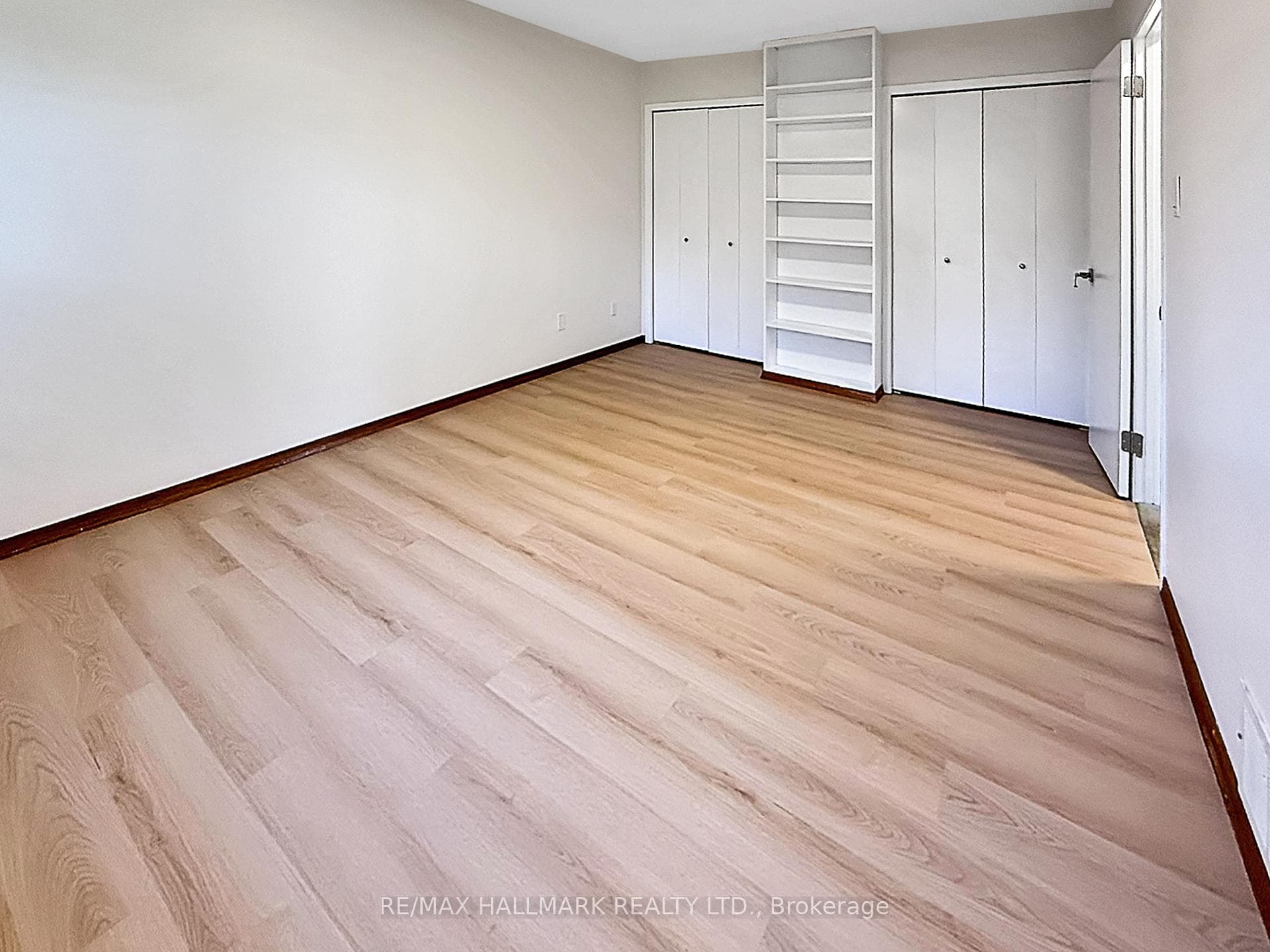 Primary Bedroom with double closets