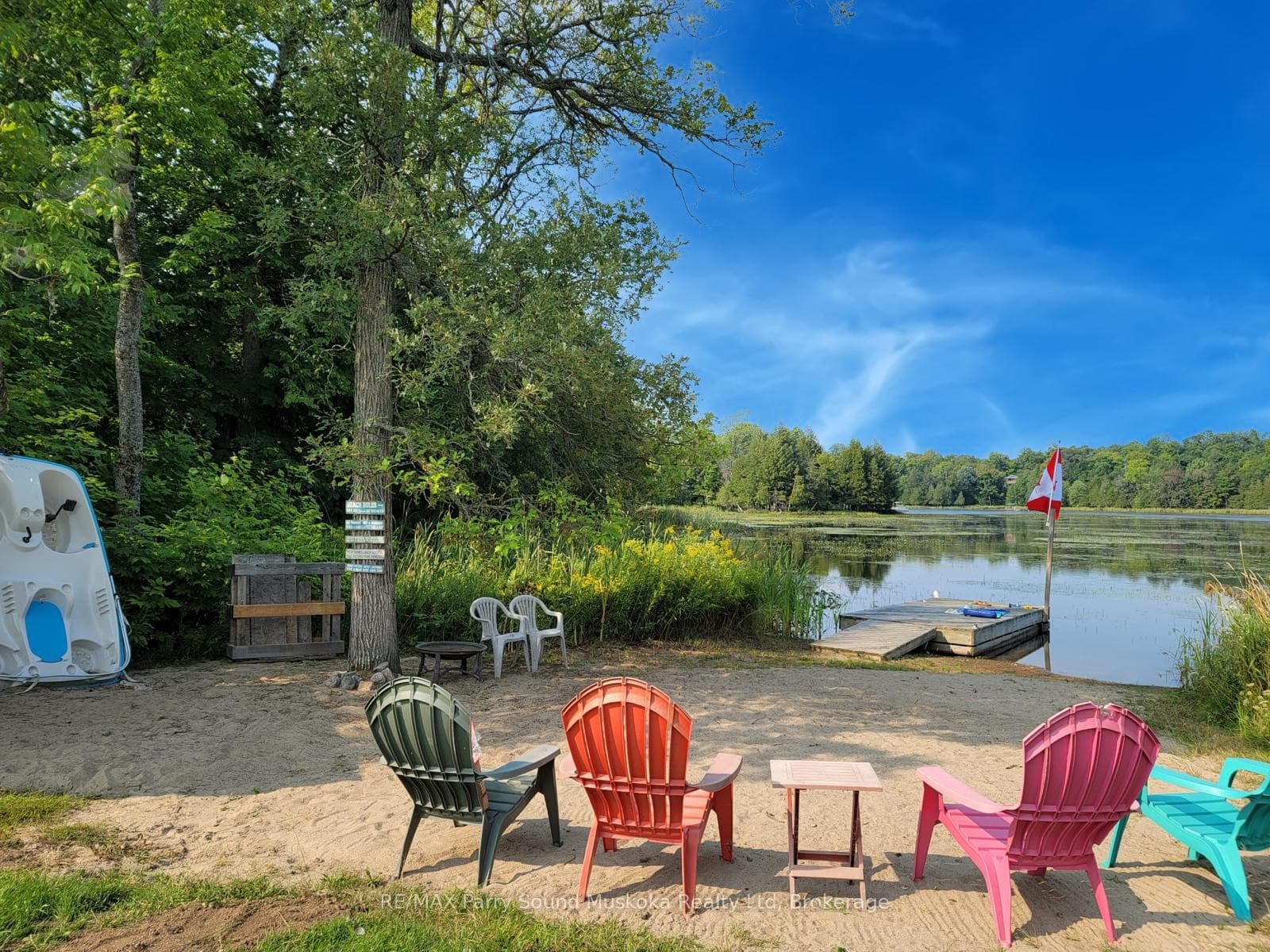 Relax at the sandy shoreline