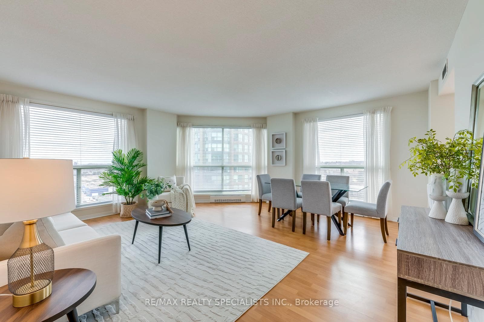 Lots of natural light and magnificent views