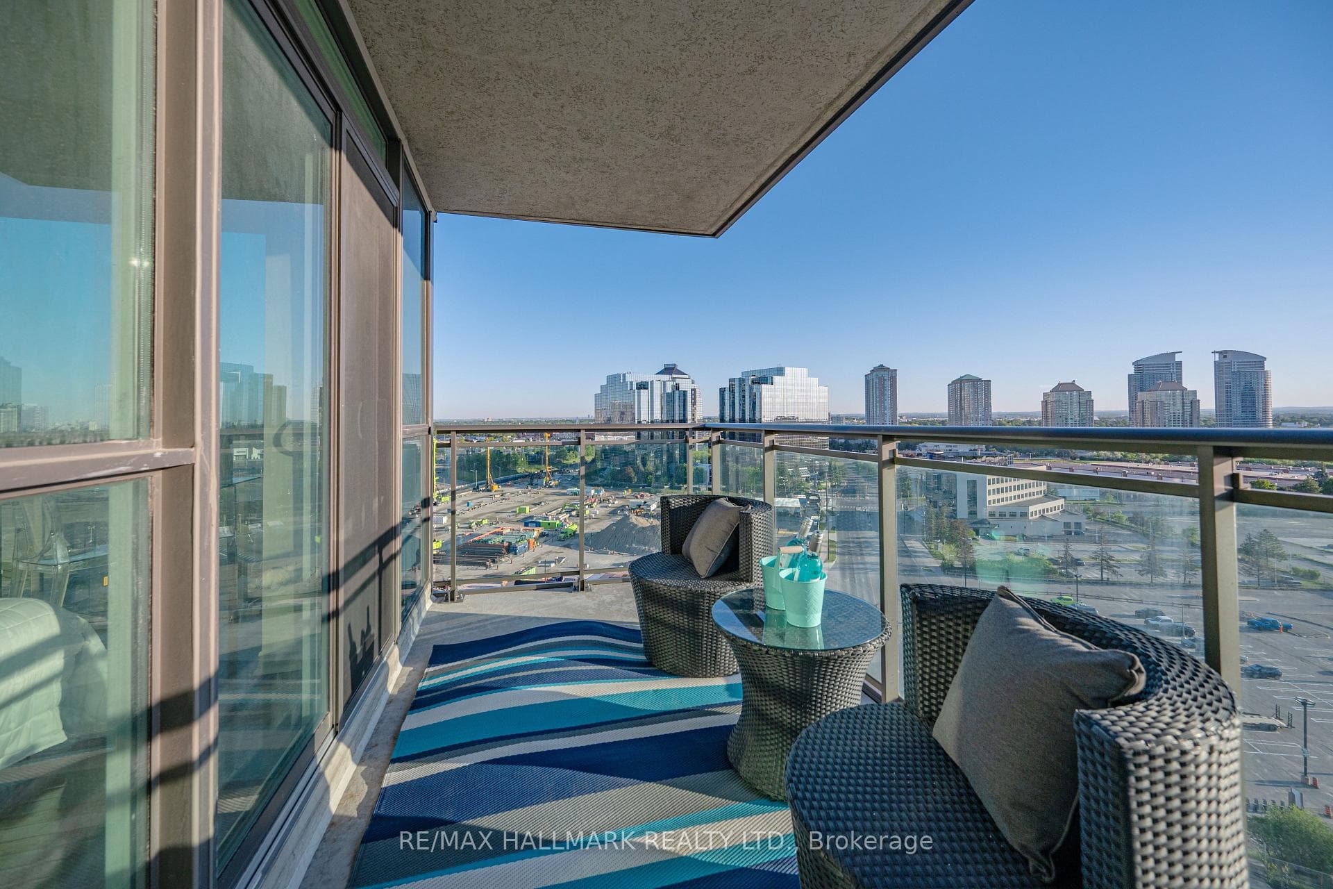 BALCONY - NE VIEW