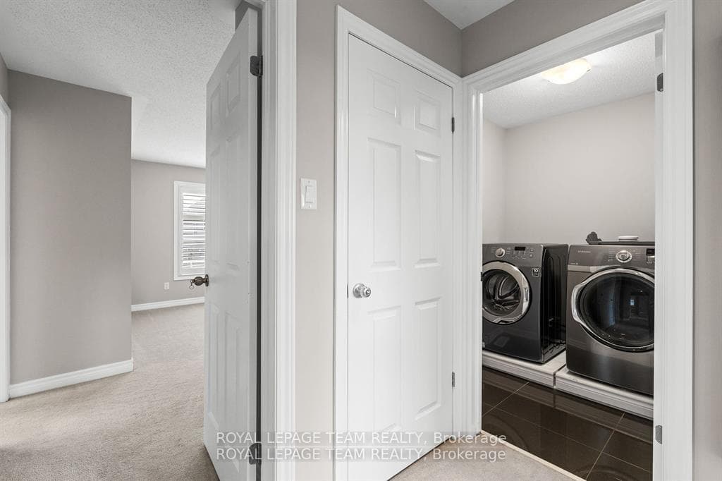 convenient 2nd floor laundry room