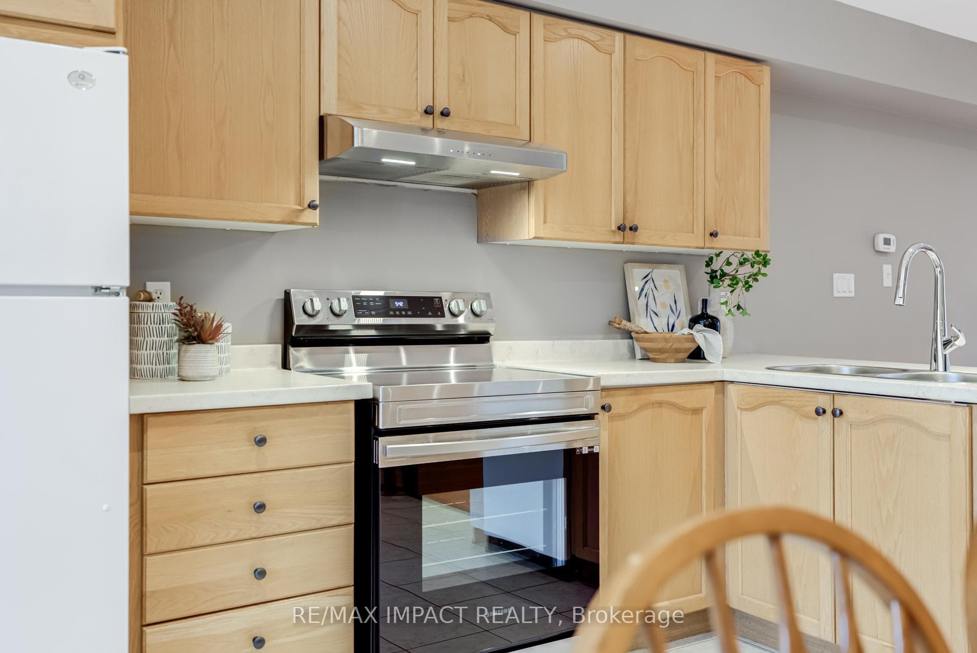 New countertops are light and fresh
