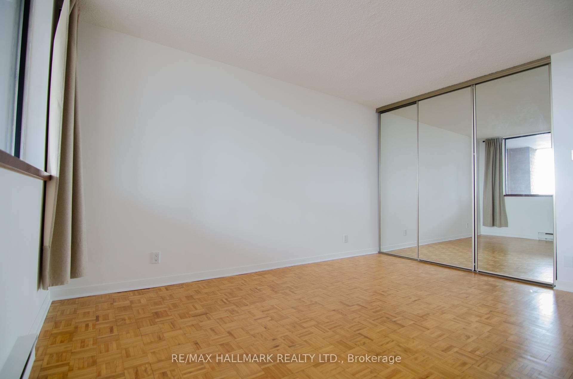 Bedroom with large closet.