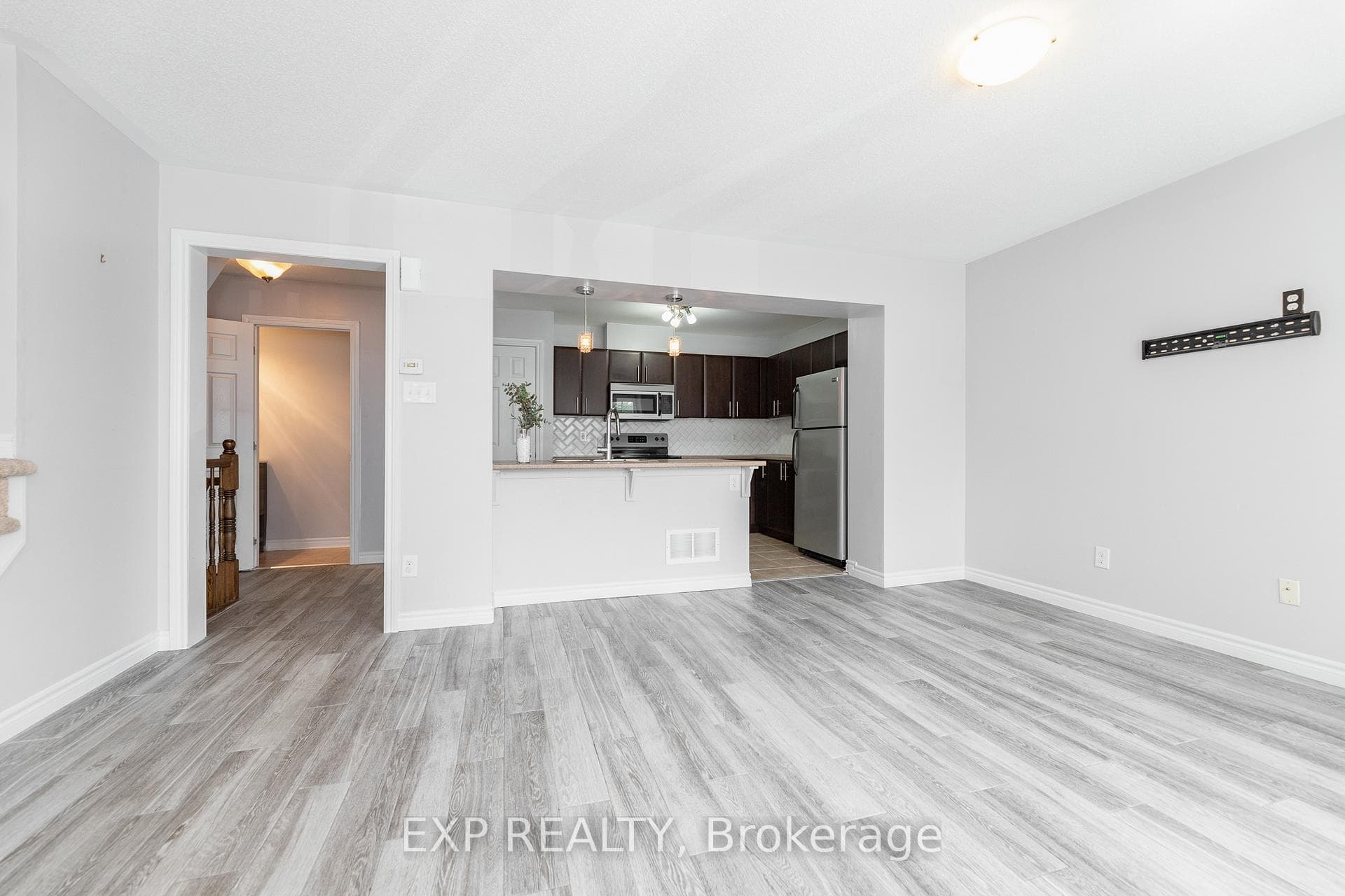 Living Room overlooking Kitchen