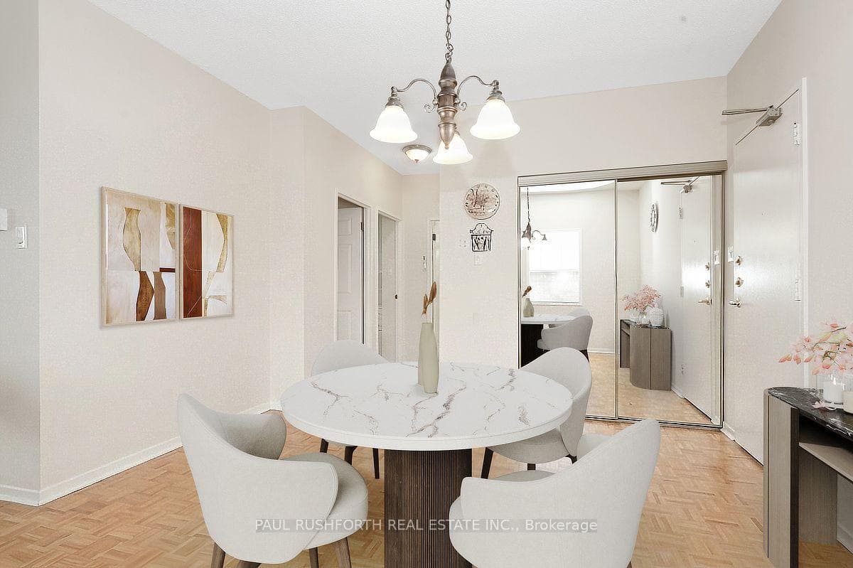 Virtually Enhanced/Staged-Dining Room