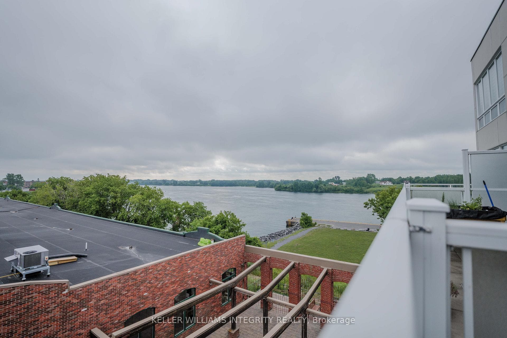 View from patio