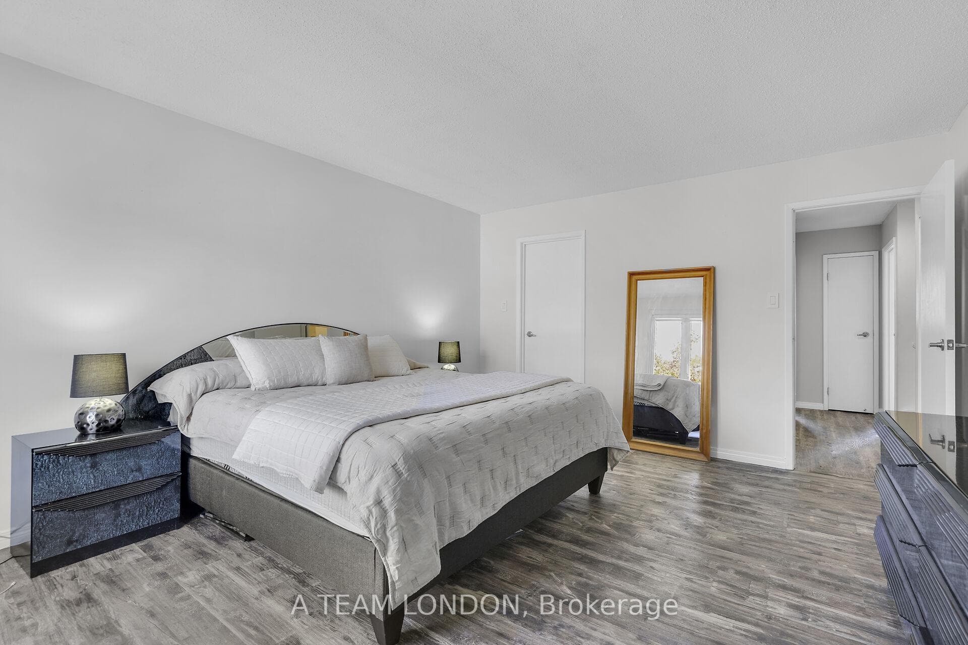 Updated flooring on upper