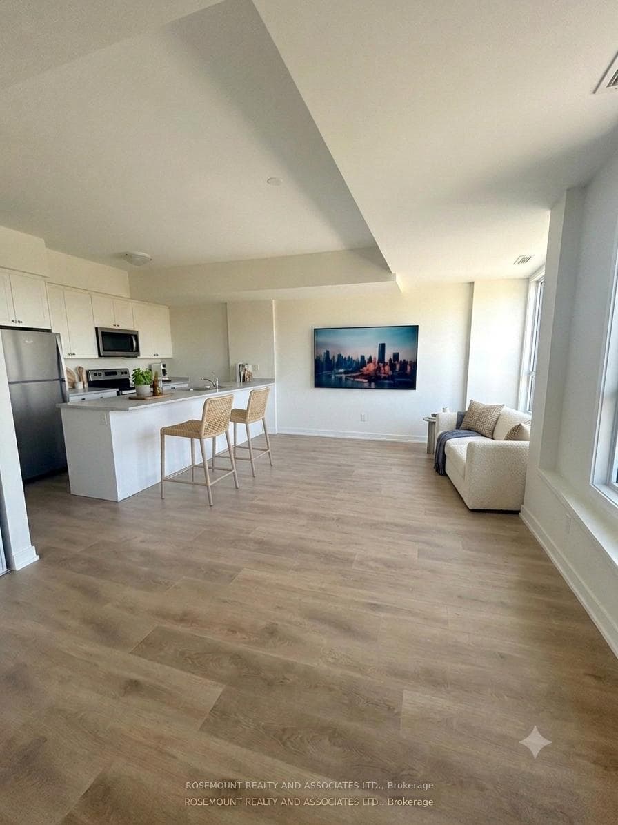 Virtually Staged Living/Kitchen