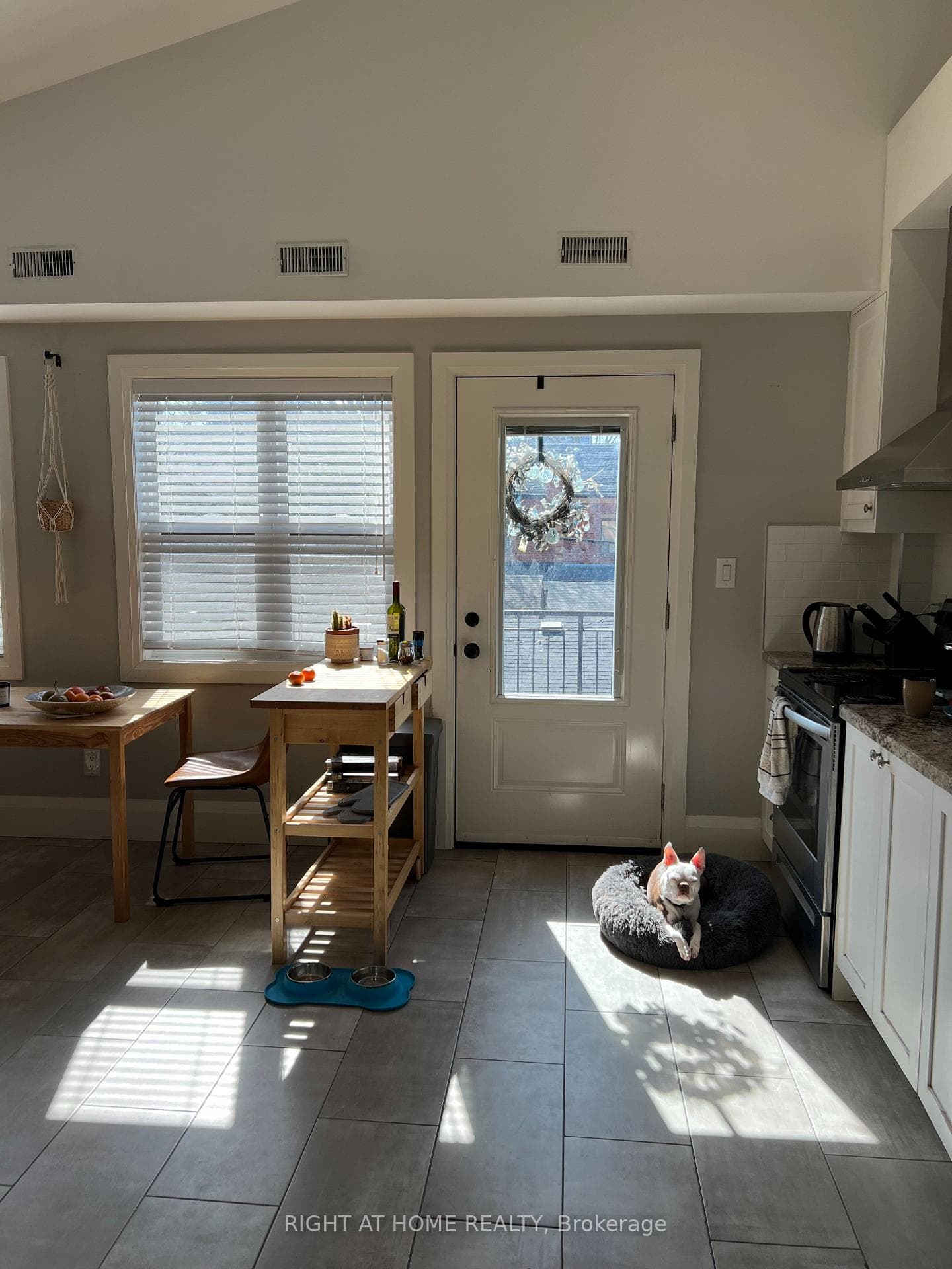 Kitchen and Living Room