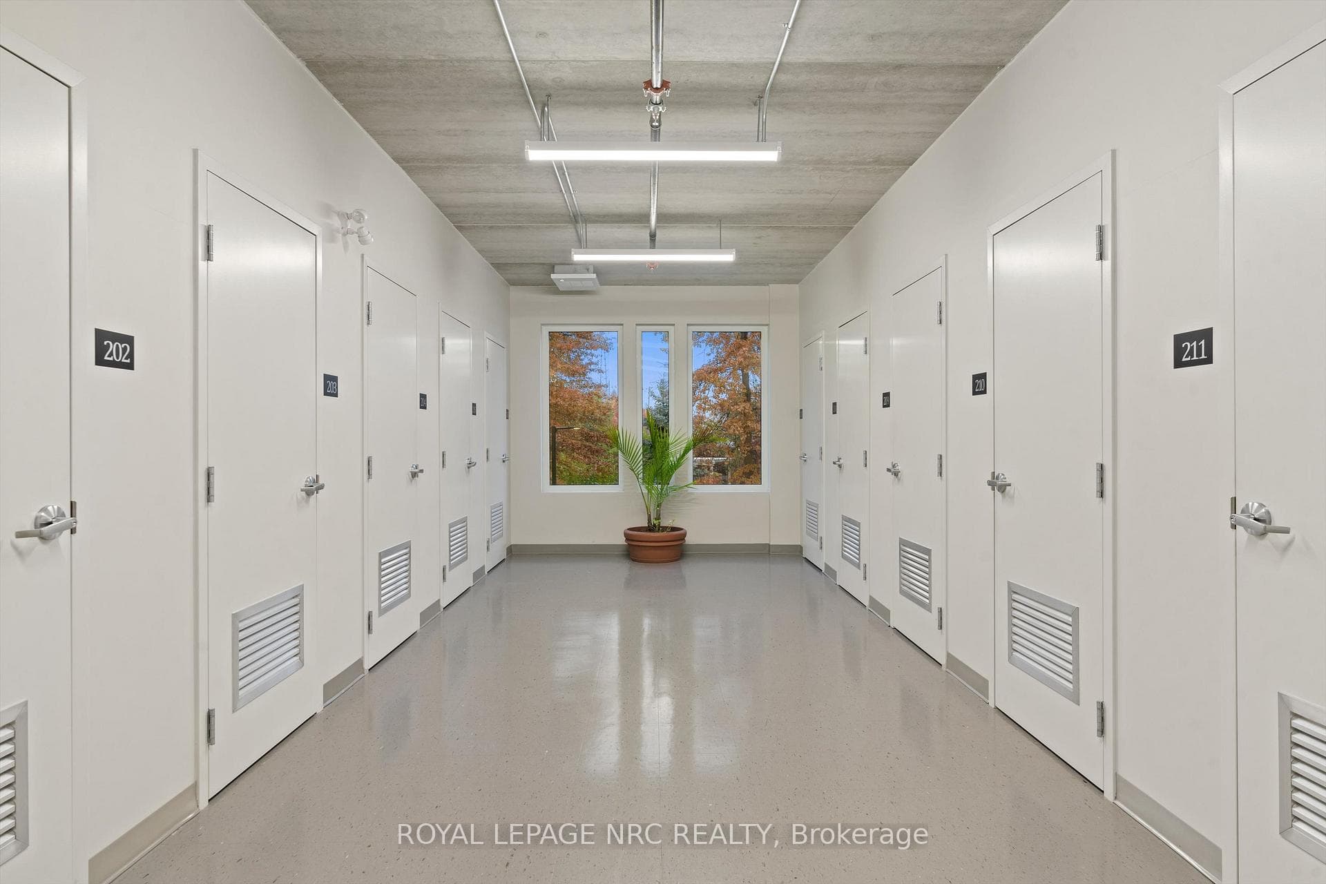 Storage lockers on same floor as the unit