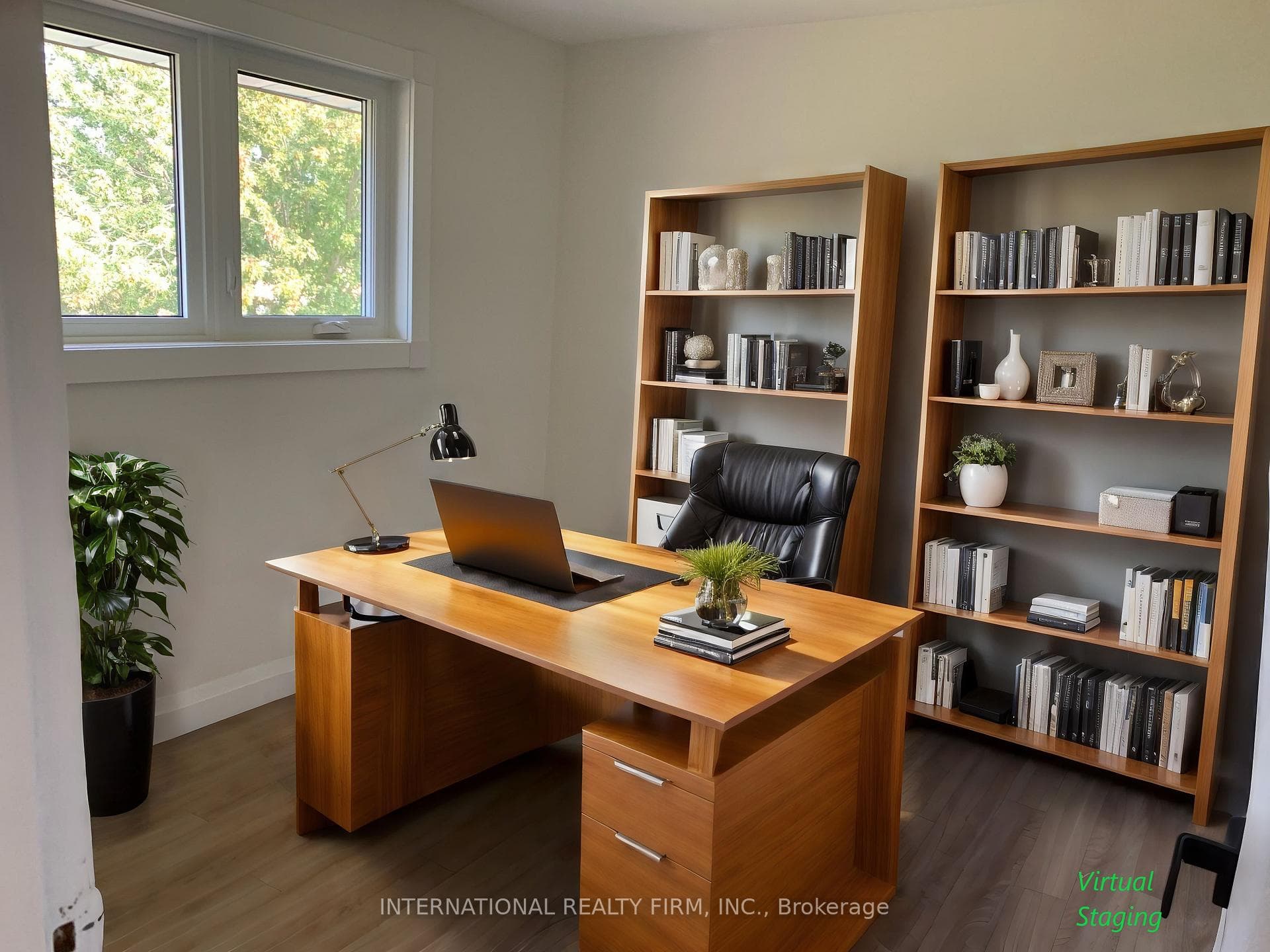 Virtually Staged BR4/Office