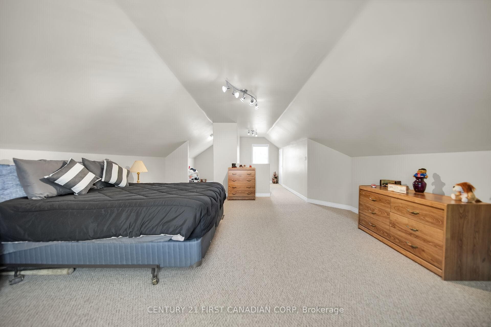 Primary bedroom on second level
