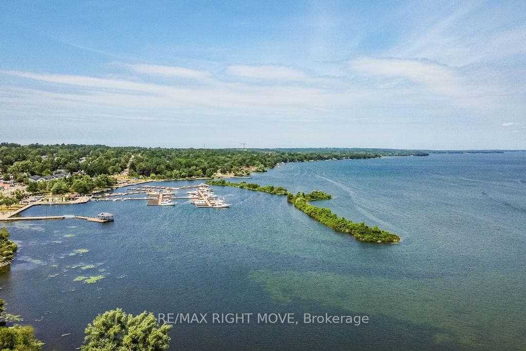 Lake Couchiching and Port of Orillia