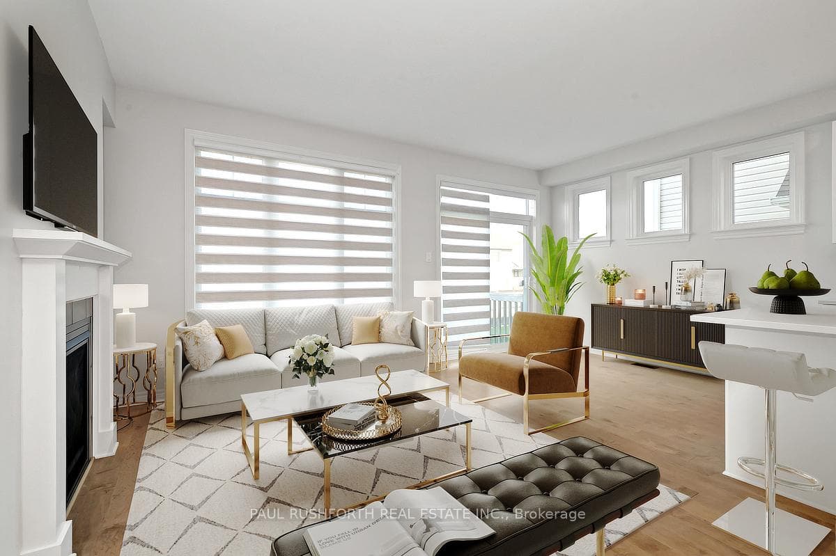 Virtually Staged-Living Room