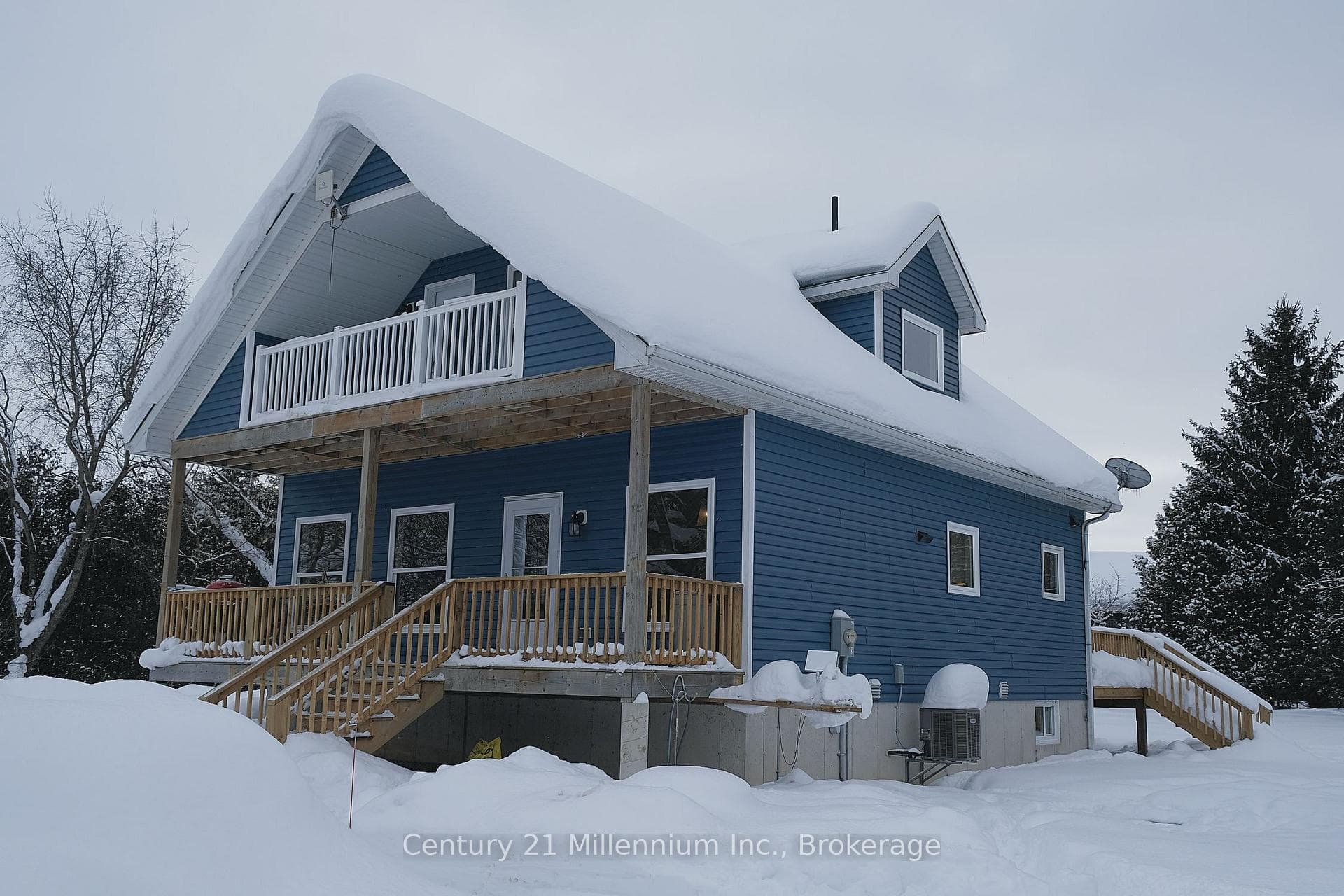 Side view of home