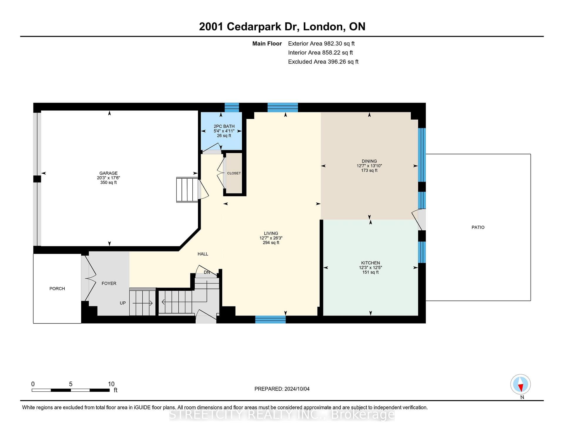 Main Level Floor Plan