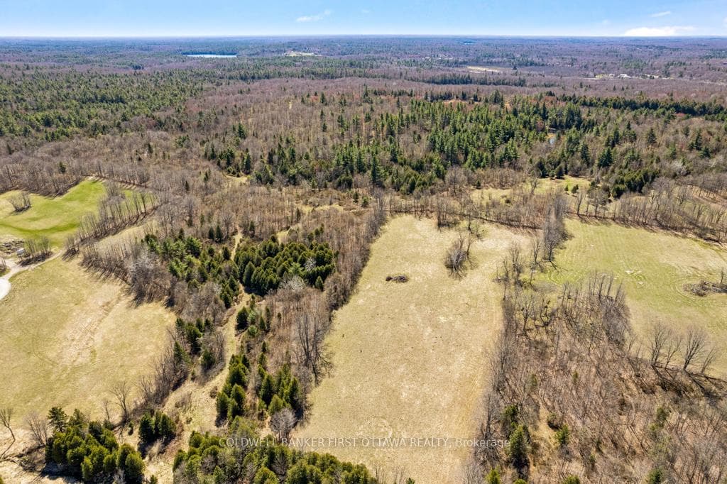 Hay fields rented to neighbouring farmer