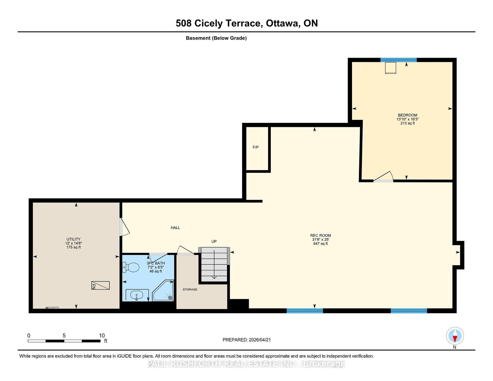 Basement - Floorplan
